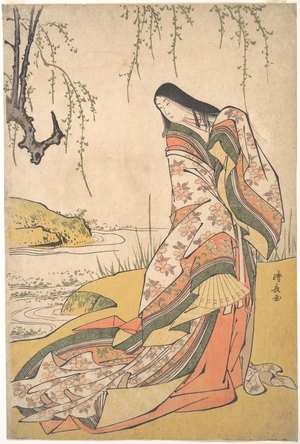 鳥居清長: Kanjo: A Court Lady - メトロポリタン美術館