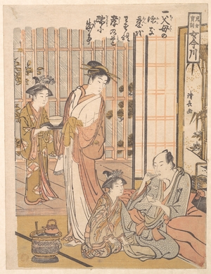 Torii Kiyonaga: Forgetting Filial Piety - Metropolitan Museum of Art