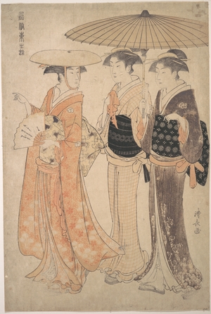 Torii Kiyonaga: The Promenade - Metropolitan Museum of Art