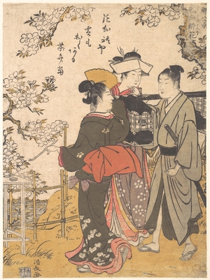 Torii Kiyonaga: Drunk with Flowers - Metropolitan Museum of Art