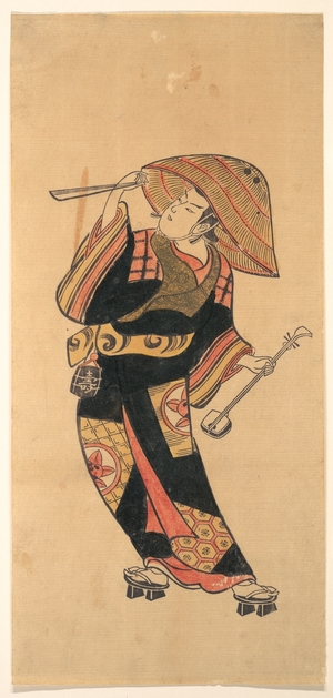 Attributed to Torii Kiyotomo: Ichimura Takenojo VIII - メトロポリタン美術館
