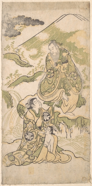 Torii Kiyonobu I: Scene from a Drama - Metropolitan Museum of Art