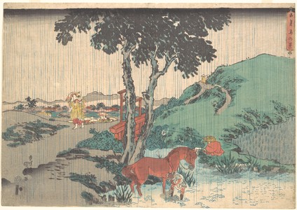Utagawa Kunisada: Rain of the Fifth Month (Samidare) - Metropolitan Museum of Art