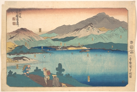歌川国芳: Minakuchi, Ishibe, Kusatsu, Otsu, Kyoto - メトロポリタン美術館