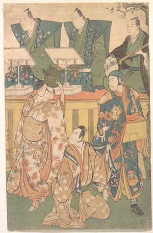 Torii Kiyonaga: Scene from a Drama - Metropolitan Museum of Art