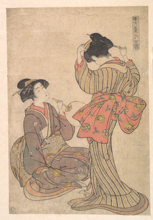 Kitao Shigemasa: Picture of the Eastern Beauties - Metropolitan Museum of Art