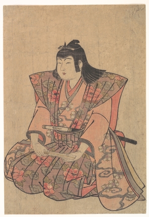 Kitao Shigemasa: A Boy Singer - Metropolitan Museum of Art