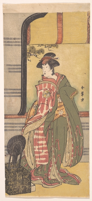 Katsukawa Shunjô: The Actor Segawa Kikunojo 3rd in a Female Role - Metropolitan Museum of Art