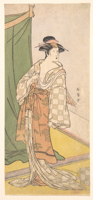 Katsukawa Shunjô: Segawa Kikunojo III - Metropolitan Museum of Art