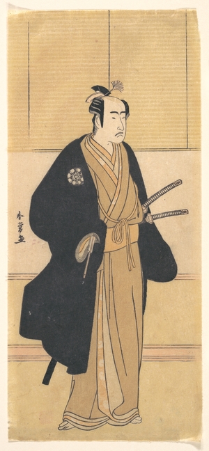 Katsukawa Shunjô: An Unidentified Actor in the Role of a Samurai - メトロポリタン美術館