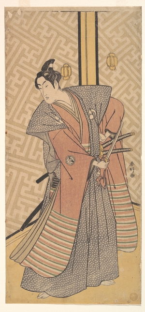 Katsukawa Shunko: The Third Segawa Kikunojo in the Role of Oboshi Rikiya - Metropolitan Museum of Art