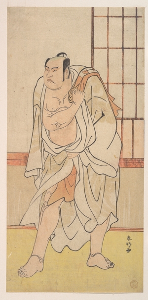Katsukawa Shunko: The Third Otani Hiroji as a Wrestler - Metropolitan Museum of Art