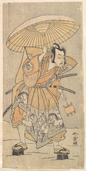Katsukawa Shunsho: The Second Nakamura Juzo as a Samurai - Metropolitan Museum of Art