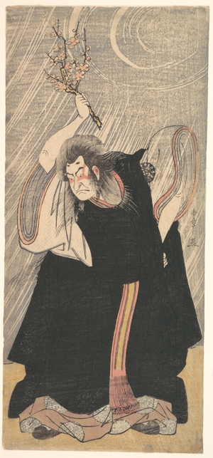 Katsukawa Shunsho: The Actor Nakamura Nakazô in the Role of Kan Shôjô - Metropolitan Museum of Art