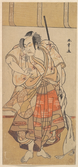 Katsukawa Shunsho: The First Onoe Kikugoro as an Angry Man - Metropolitan Museum of Art