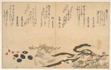 Kitagawa Utamaro: Shells under Water - Metropolitan Museum of Art