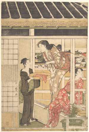 Kitagawa Utamaro: Washing Day - Metropolitan Museum of Art