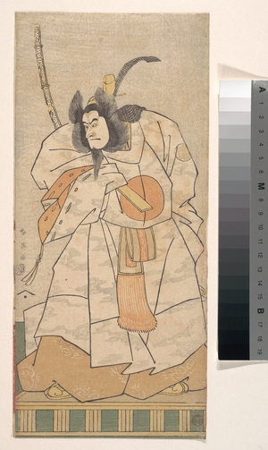 勝川春英: The Actor Morita Kanya VIII as Tatsugorô - メトロポリタン美術館