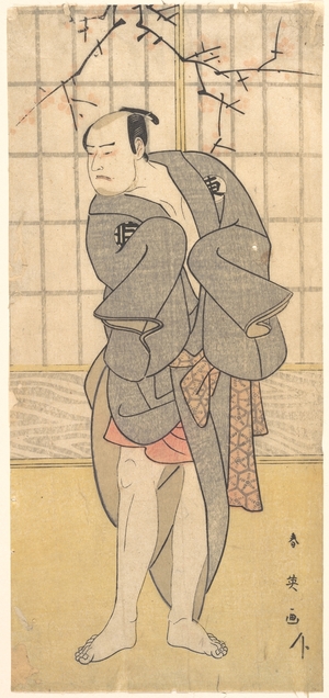 勝川春英: Bando Mitsugoro II - メトロポリタン美術館