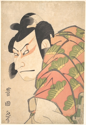 歌川豊国: Nakamura Nakazo II as Matsuo-maru - メトロポリタン美術館