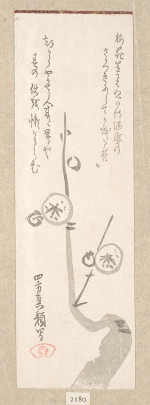 Yomo no Utagaki Magao: Plum Blossoms - Metropolitan Museum of Art