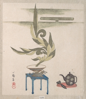 Japanischer Druck "Flower Arrangement" von Utagawa Itchinsai (Japanese, 18th-19th century)