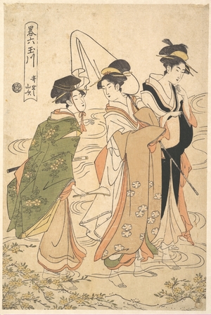 Rekisentei Eiri: Ide no Yamabuki - Metropolitan Museum of Art