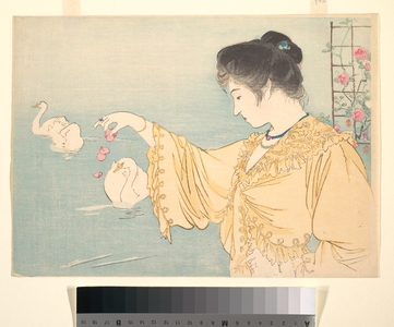 Kaburagi Kiyokata: Swans - Metropolitan Museum of Art
