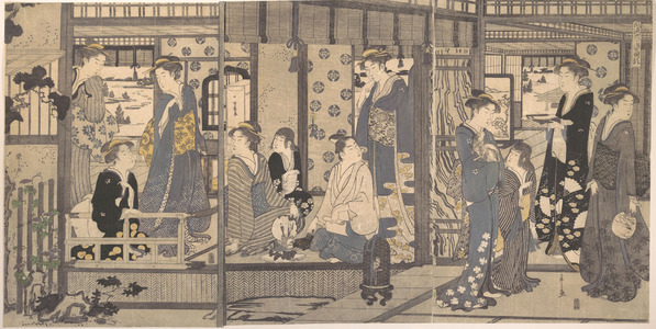 Hosoda Eishi: Furyu Yatsushi Genji Monogatari - Metropolitan Museum of Art