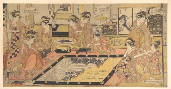Kitagawa Kikumaro: A Picture to be Framed and Presented to the Asakusa Kwannon - Metropolitan Museum of Art