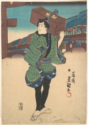 Estampe japonaise sans titre par Utagawa Kunisada, 歌川国貞 (Utagawa Kunisada (Japanese, 1786–1864))