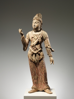 Unknown: Attendant Bodhisattva - Metropolitan Museum of Art
