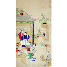 Unknown: Bo Yi Gao and the White Gibbon Entertain King Zhou - Metropolitan Museum of Art