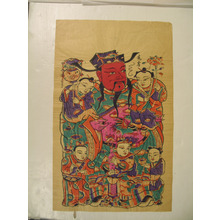 無款: One hundred thirty-five woodblock prints including New Year's pictures (nianhua), door gods, historical figures and Taoist deities - メトロポリタン美術館
