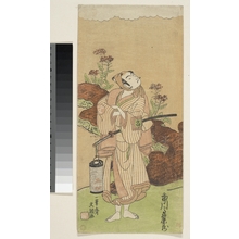 一筆斉文調: The First Ichikawa Komazo (who in 1772 became the fourth Matsumoto Koshiro) in the Role of Yoemon - メトロポリタン美術館