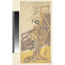 一筆斉文調: Onoye Kikugorô in a Female Role - メトロポリタン美術館