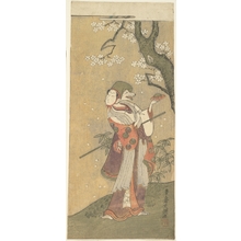 Ippitsusai Buncho: An Actor in the Fox Dance from the Drama, 