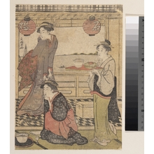 Sakuragawa Bunkyo: An Entertainment at Shinagawa - Metropolitan Museum of Art