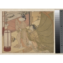 Suzuki Harunobu: Reluctant Leave-taking - Metropolitan Museum of Art