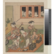 Suzuki Harunobu, 鈴木春信 (Suzuki Harunobu (Japanese, 1725–1770))による浮世絵「The Watchers and the Watched」