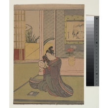 Suzuki Harunobu: Young Man Playing a Noh Drum - Metropolitan Museum of Art