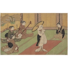 Suzuki Harunobu: Woman Dancer in Daimyo's Palace - Metropolitan Museum of Art