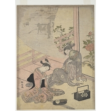 Suzuki Harunobu: Parody of the Tale of Young Man Lu: Courtesan Dreaming - Metropolitan Museum of Art