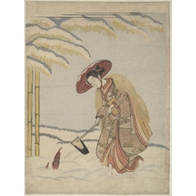 Suzuki Harunobu: Meng Zong, from the series Twenty-four Paragons of Filial Piety - Metropolitan Museum of Art