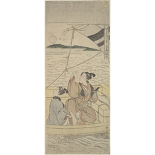 Suzuki Harunobu: Takasago Harbor - Metropolitan Museum of Art