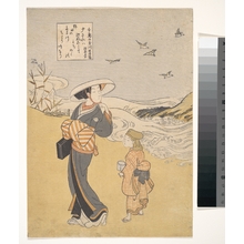 Suzuki Harunobu: Chidori no Tamagawa - Metropolitan Museum of Art
