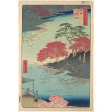 Utagawa Hiroshige: Inside Akiba Shrine at Ukeji - Metropolitan Museum of Art
