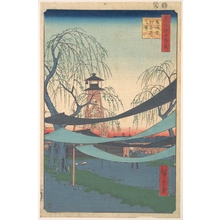 Utagawa Hiroshige: The First Race Course, Horse-Dealer's Street - Metropolitan Museum of Art
