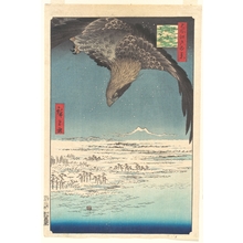 Utagawa Hiroshige: Jûmantsubo Plain at Susaki, Fukagawa, from the series 