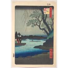 Utagawa Hiroshige: Ommayagashi, Sumida River - Metropolitan Museum of Art